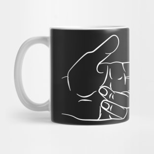 PEW PEW FINGER GUNS Mug